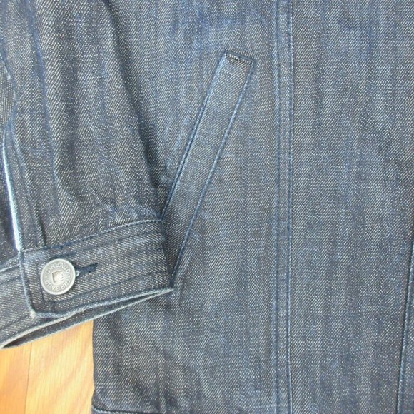 VTG MARITHE FRANCOIS GIRBAUD DENIM 100% COTTON JEAN JACKET Sz X-LARGE, XL - Picture 2 of 5